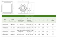 Šachta kanálová PP  DN 300 x 300 mm hermetická (5)