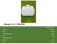 Plastová jímka OLYMPIA    7000 litrů (2)