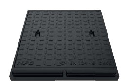 Poklop ECO A15 kN (1,5t ) DN 600x600 hranatý, ,h=70 mm, uzamyk.s ,těsněním ,OD760x760 mm Poklop ECO A15 kN (1,5t ) DN 600x600 hranatý, ,h=70 mm, uzamyk.s ,těsněním ,OD760x760 mm