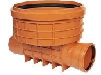 Dno šachtové  DN 400/110 Přímé, s těsněním , z PP